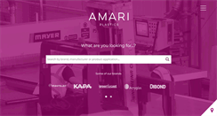 Desktop Screenshot of amariplastics.com